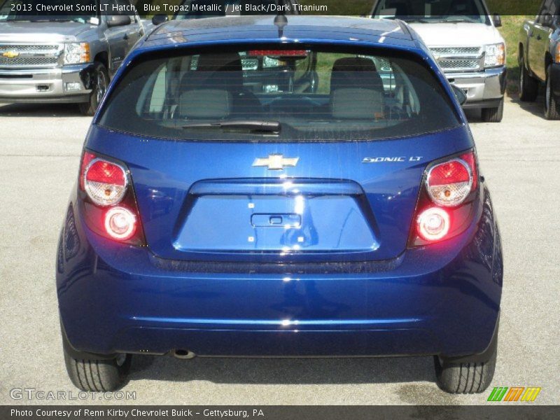  2013 Sonic LT Hatch Blue Topaz Metallic