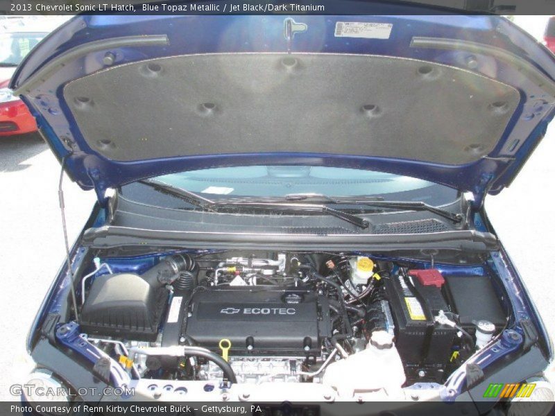  2013 Sonic LT Hatch Engine - 1.8 Liter DOHC 16-Valve ECOTEC 4 Cylinder