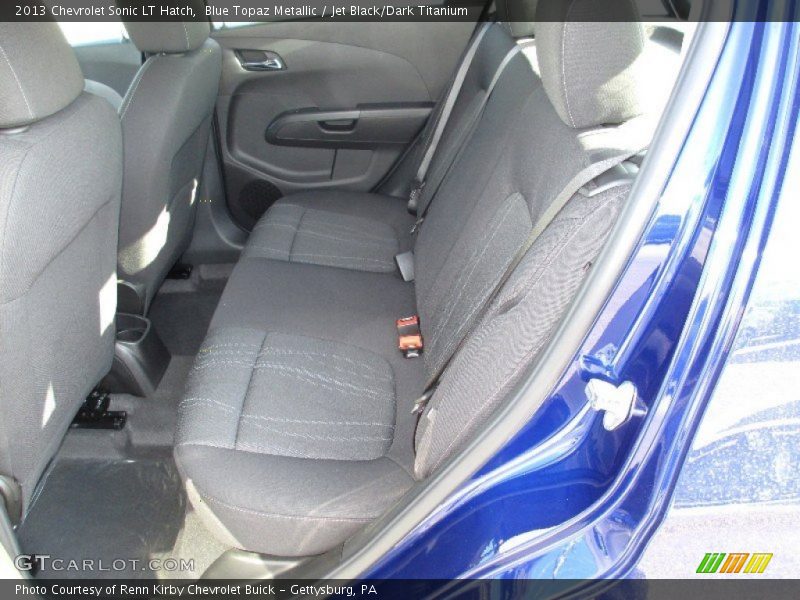 Rear Seat of 2013 Sonic LT Hatch