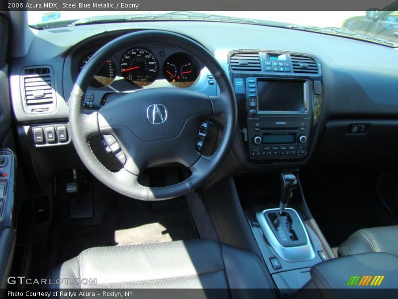 Steel Blue Metallic / Ebony 2006 Acura MDX