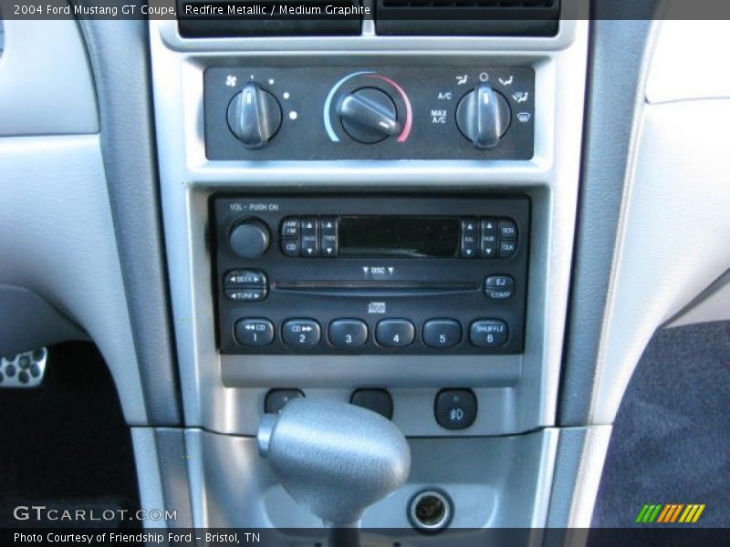 Controls of 2004 Mustang GT Coupe