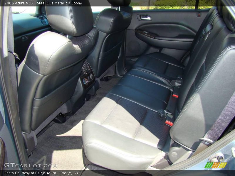 Steel Blue Metallic / Ebony 2006 Acura MDX