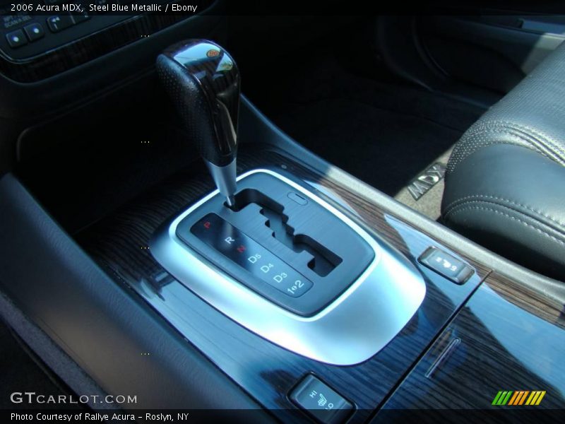 Steel Blue Metallic / Ebony 2006 Acura MDX