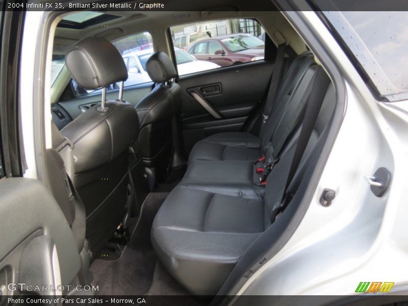 Brilliant Silver Metallic / Graphite 2004 Infiniti FX 35