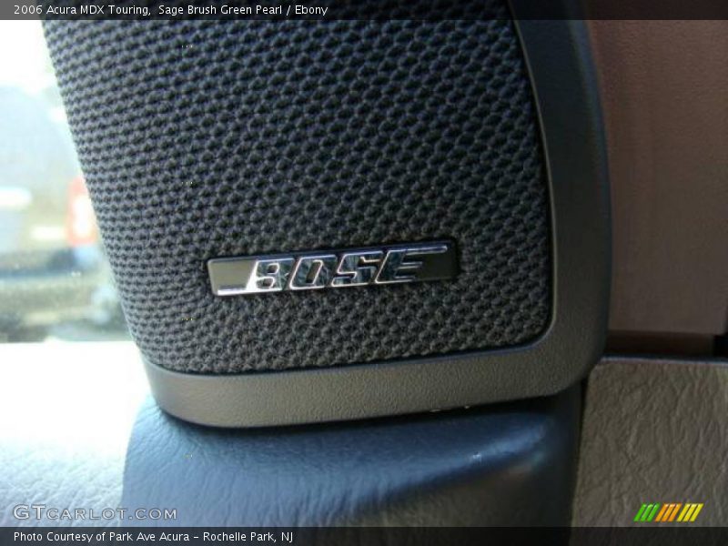 Sage Brush Green Pearl / Ebony 2006 Acura MDX Touring