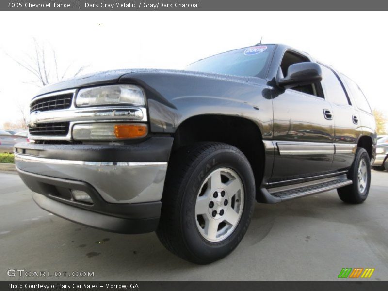 Dark Gray Metallic / Gray/Dark Charcoal 2005 Chevrolet Tahoe LT