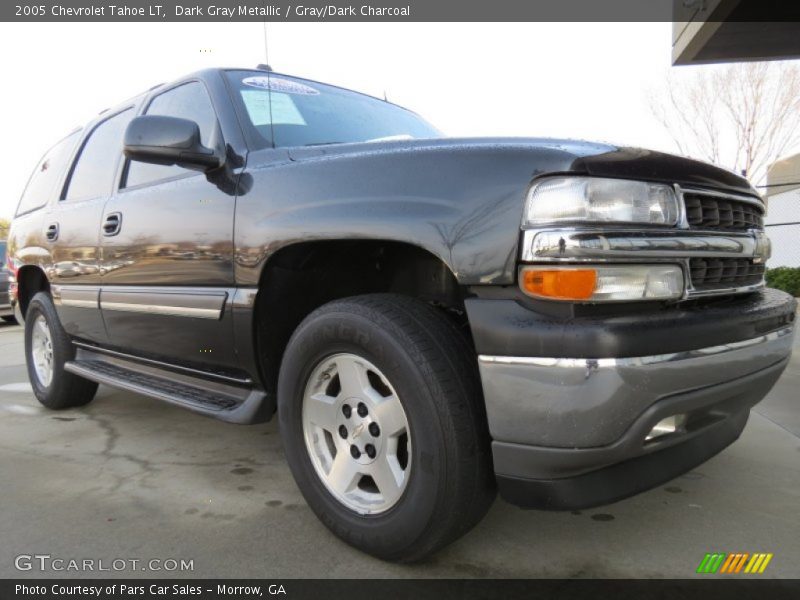 Dark Gray Metallic / Gray/Dark Charcoal 2005 Chevrolet Tahoe LT