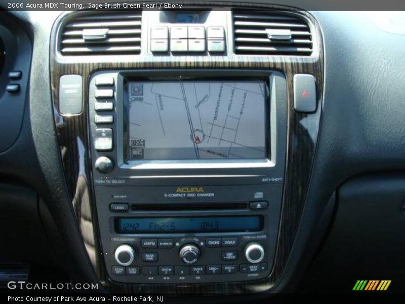 Sage Brush Green Pearl / Ebony 2006 Acura MDX Touring