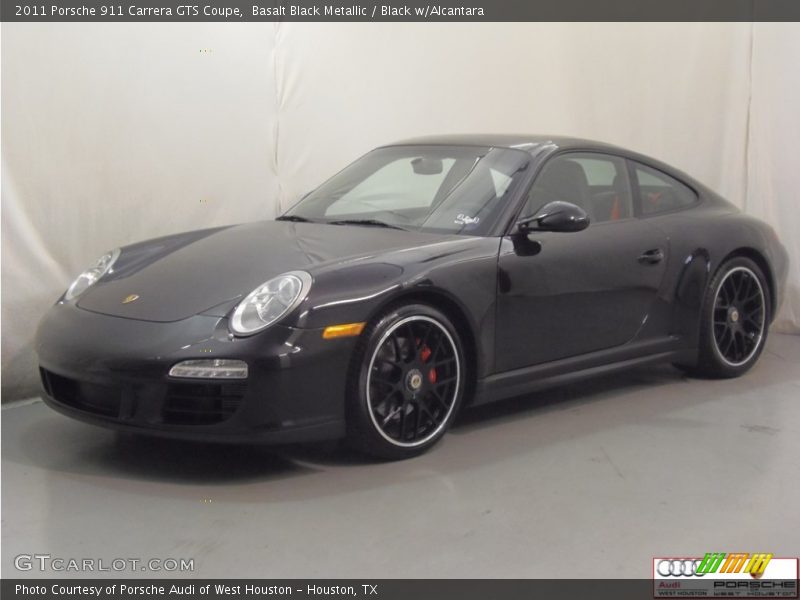 Basalt Black Metallic / Black w/Alcantara 2011 Porsche 911 Carrera GTS Coupe