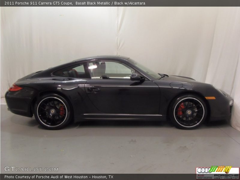 Basalt Black Metallic / Black w/Alcantara 2011 Porsche 911 Carrera GTS Coupe