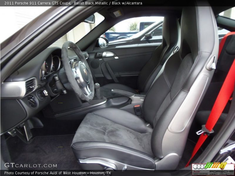 Basalt Black Metallic / Black w/Alcantara 2011 Porsche 911 Carrera GTS Coupe