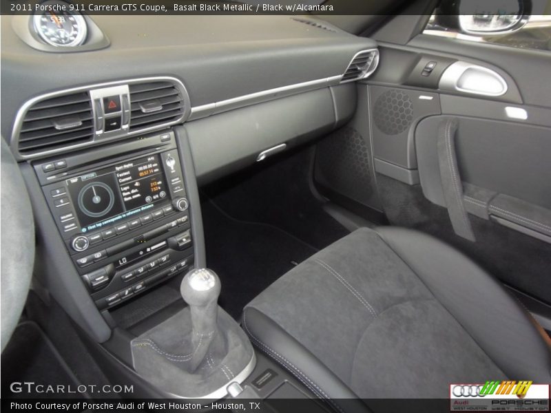 Basalt Black Metallic / Black w/Alcantara 2011 Porsche 911 Carrera GTS Coupe