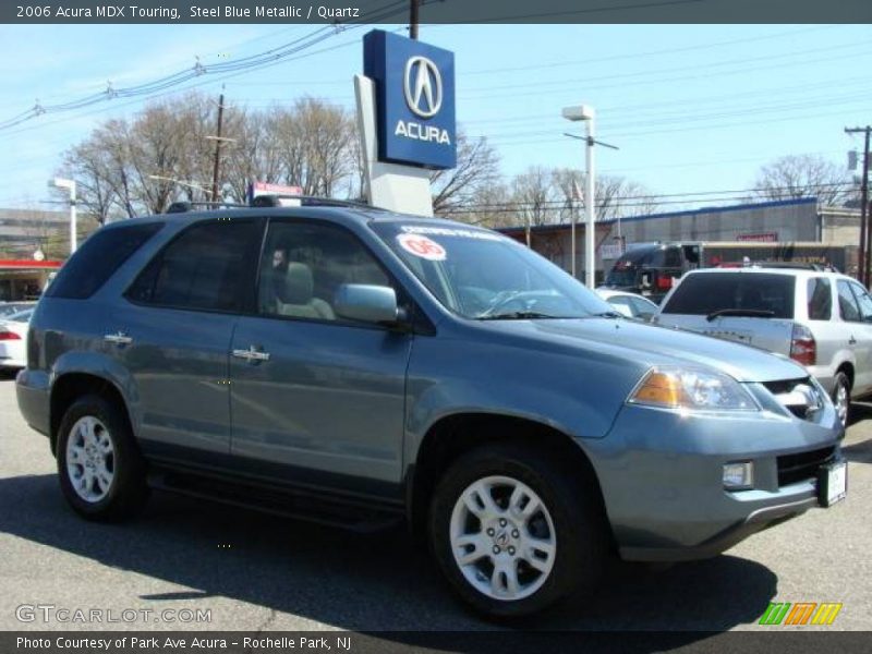 Steel Blue Metallic / Quartz 2006 Acura MDX Touring