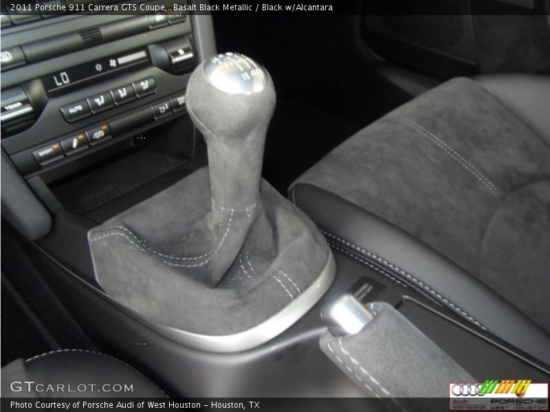 Basalt Black Metallic / Black w/Alcantara 2011 Porsche 911 Carrera GTS Coupe