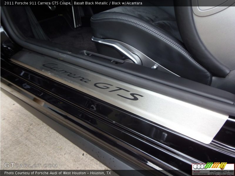 Basalt Black Metallic / Black w/Alcantara 2011 Porsche 911 Carrera GTS Coupe