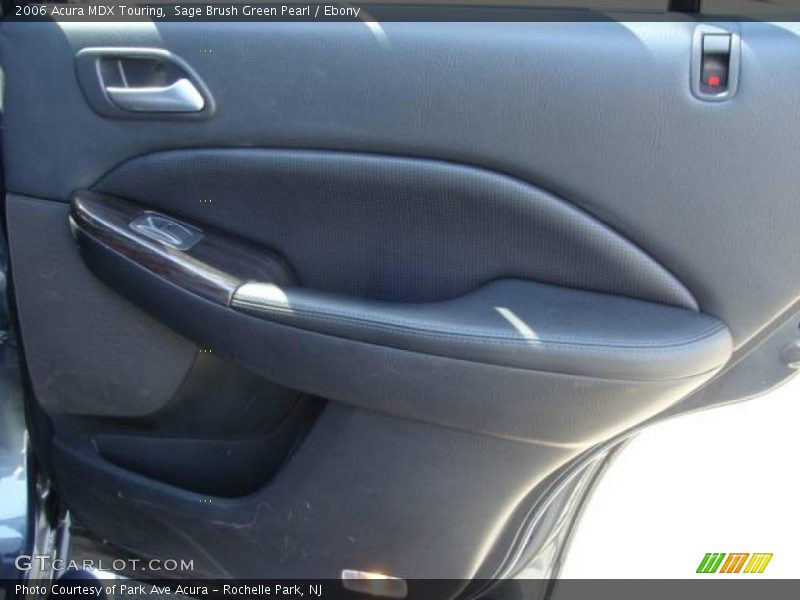 Sage Brush Green Pearl / Ebony 2006 Acura MDX Touring