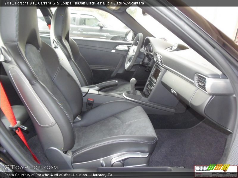 Basalt Black Metallic / Black w/Alcantara 2011 Porsche 911 Carrera GTS Coupe