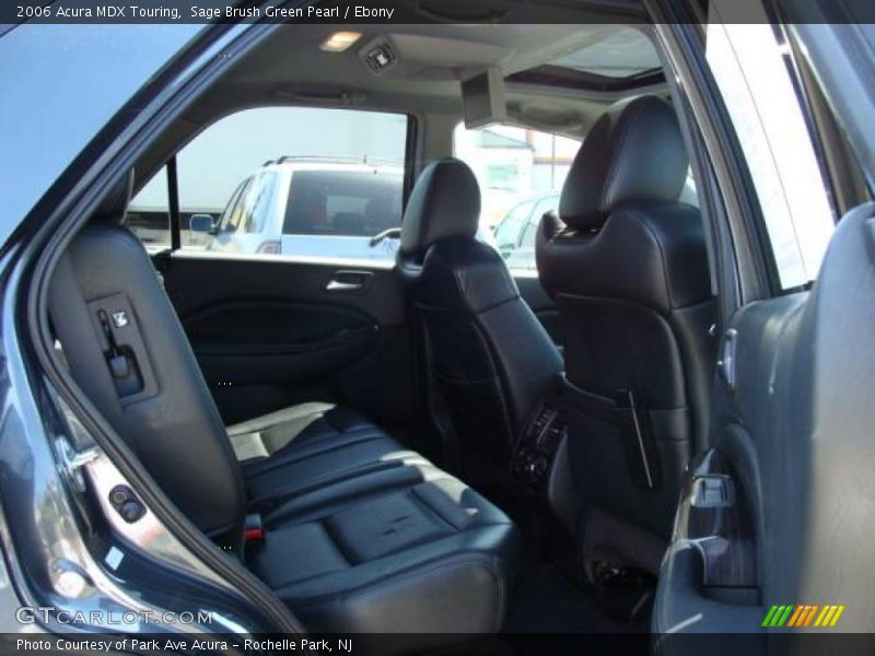 Sage Brush Green Pearl / Ebony 2006 Acura MDX Touring