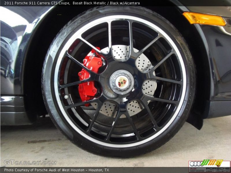 Basalt Black Metallic / Black w/Alcantara 2011 Porsche 911 Carrera GTS Coupe