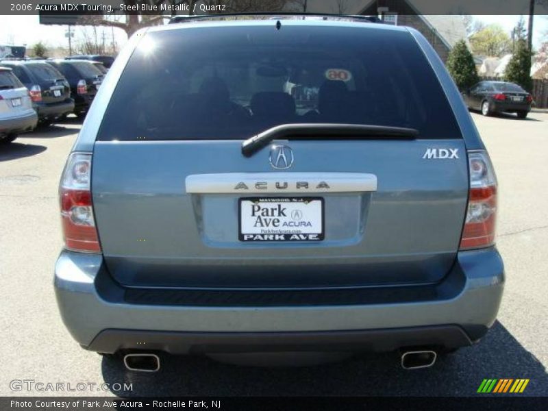 Steel Blue Metallic / Quartz 2006 Acura MDX Touring