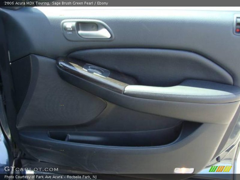 Sage Brush Green Pearl / Ebony 2006 Acura MDX Touring
