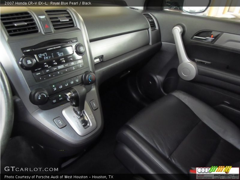 Royal Blue Pearl / Black 2007 Honda CR-V EX-L