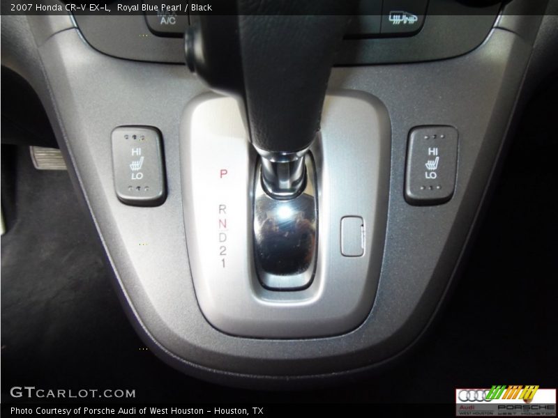 Royal Blue Pearl / Black 2007 Honda CR-V EX-L