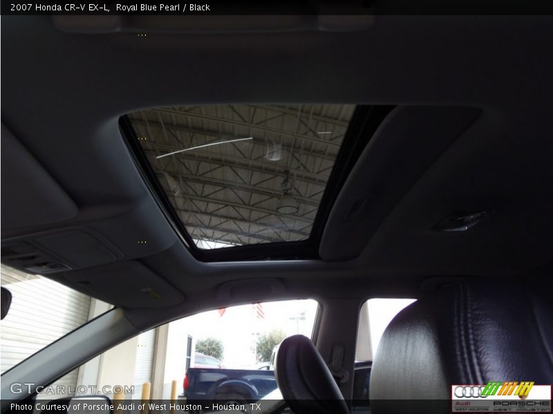Royal Blue Pearl / Black 2007 Honda CR-V EX-L