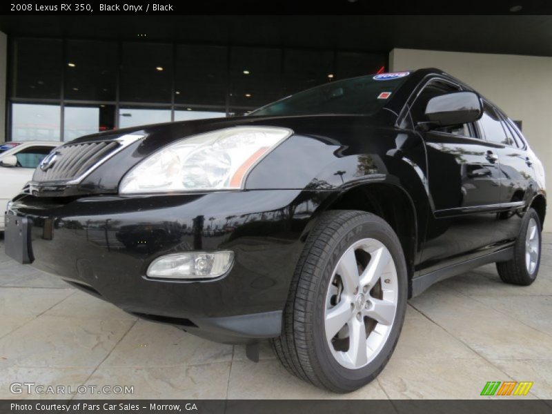 Black Onyx / Black 2008 Lexus RX 350