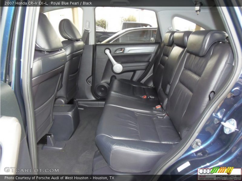 Royal Blue Pearl / Black 2007 Honda CR-V EX-L