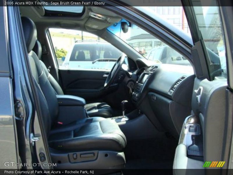 Sage Brush Green Pearl / Ebony 2006 Acura MDX Touring