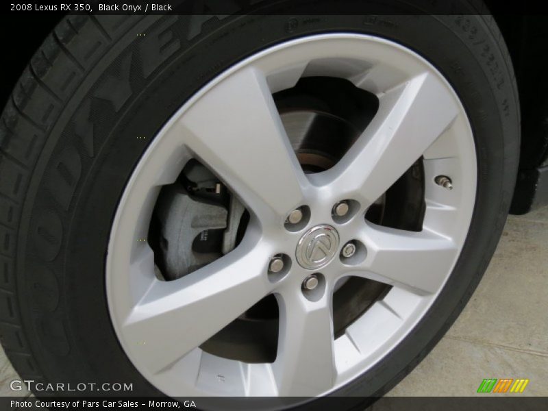 Black Onyx / Black 2008 Lexus RX 350
