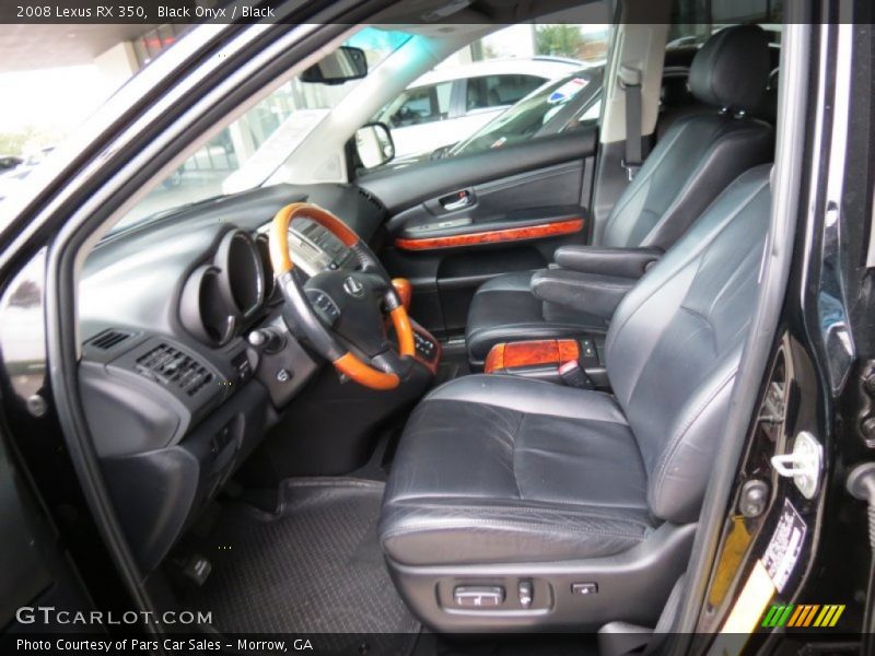 Black Onyx / Black 2008 Lexus RX 350
