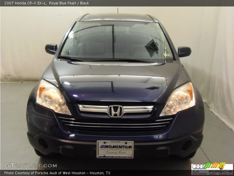Royal Blue Pearl / Black 2007 Honda CR-V EX-L