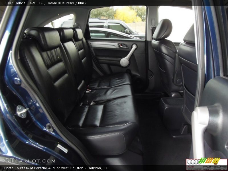 Royal Blue Pearl / Black 2007 Honda CR-V EX-L