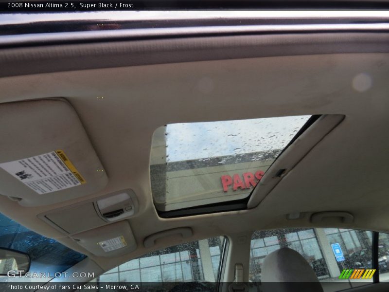 Super Black / Frost 2008 Nissan Altima 2.5