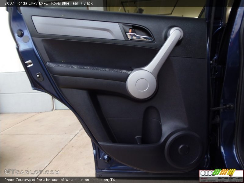 Royal Blue Pearl / Black 2007 Honda CR-V EX-L