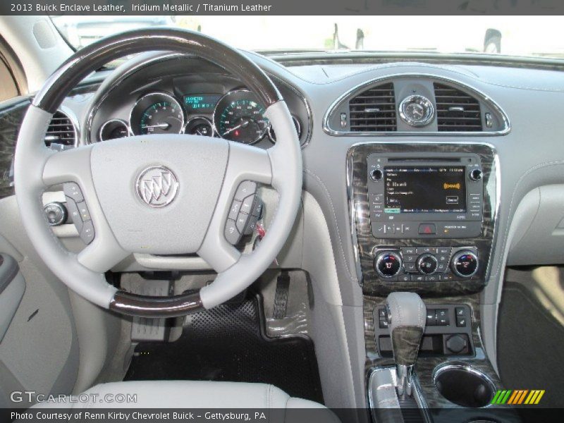 Dashboard of 2013 Enclave Leather