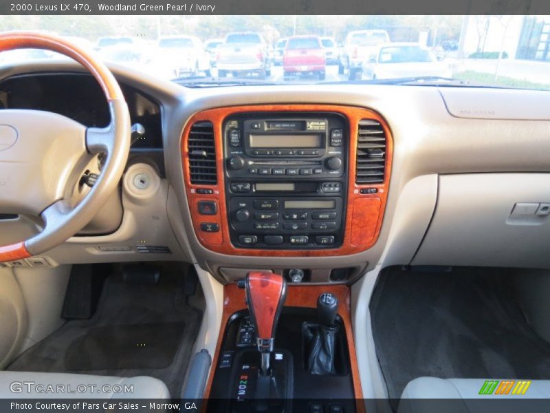 Woodland Green Pearl / Ivory 2000 Lexus LX 470