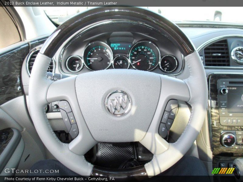  2013 Enclave Leather Steering Wheel