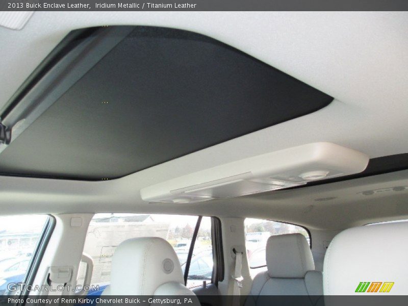 Sunroof of 2013 Enclave Leather