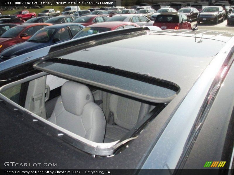 Sunroof of 2013 Enclave Leather
