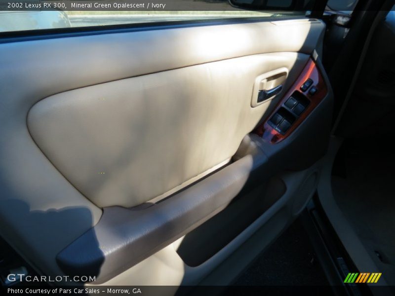 Mineral Green Opalescent / Ivory 2002 Lexus RX 300