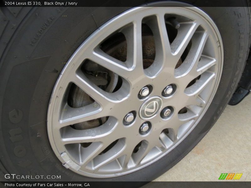 Black Onyx / Ivory 2004 Lexus ES 330