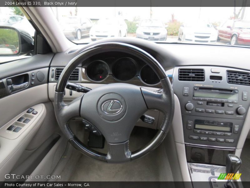 Black Onyx / Ivory 2004 Lexus ES 330