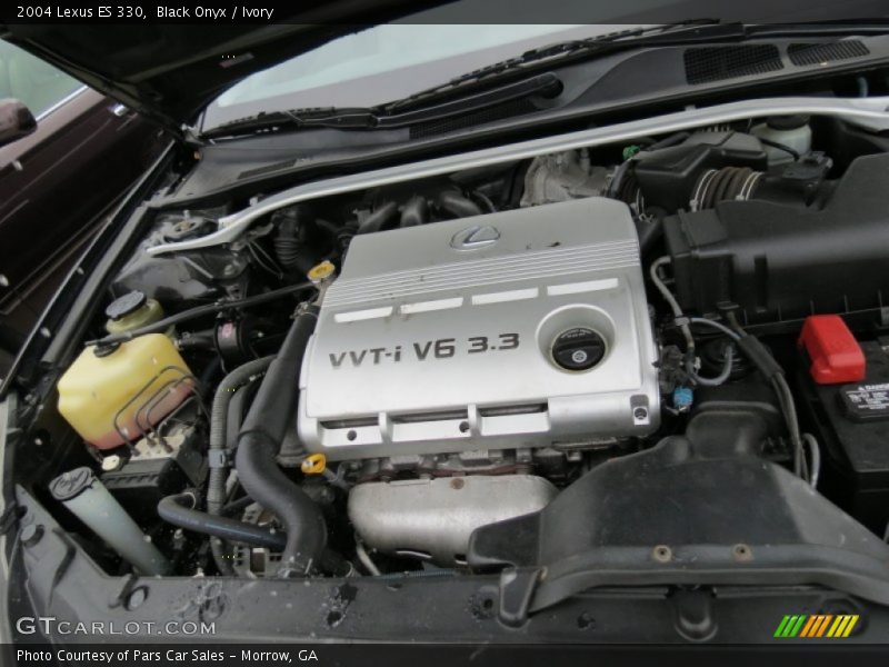 Black Onyx / Ivory 2004 Lexus ES 330