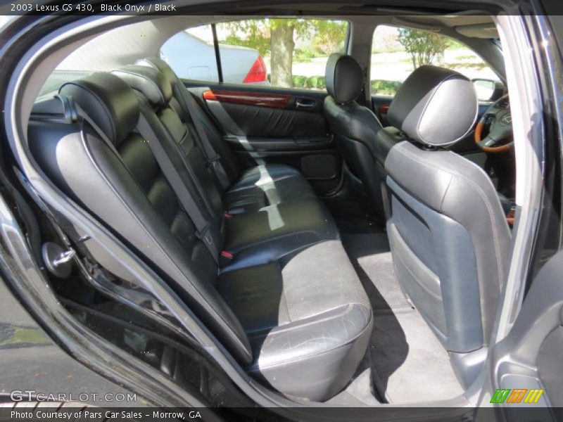 Black Onyx / Black 2003 Lexus GS 430