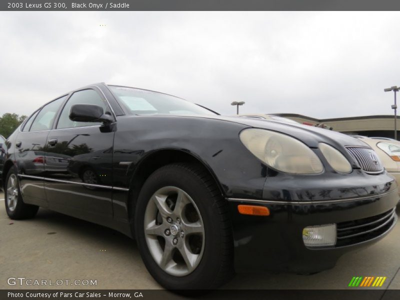 Black Onyx / Saddle 2003 Lexus GS 300