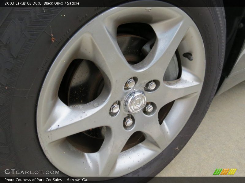 Black Onyx / Saddle 2003 Lexus GS 300