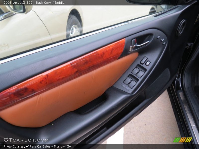 Black Onyx / Saddle 2003 Lexus GS 300